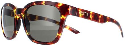 Smith Founder Slim MY3 IN tortoise groen gepolariseerde zonnebril - maat Bruin