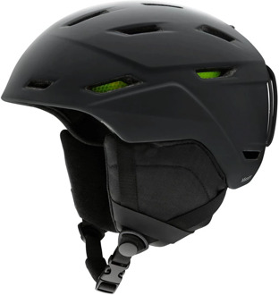 Smith Mission Heren Skihelm - Matte Black  - 51-55 cm