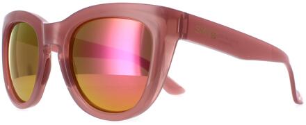 Smith Sidney F45 E7 beige roze chromapop roségouden spiegelzonnebril - One Size