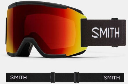 Smith Squad goggle black / chromapop photochromic red mirror
