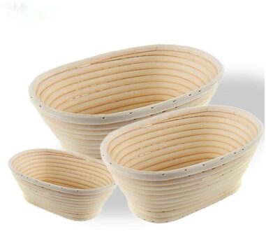 Sml Ovale Rotan Deeg Proofing Mand Brood Proving Bloeiende Mand Banneton Brotform Bakken Tools