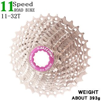 SMLLOW Fiets 11Speed 11-32 T Freewheel 11s Cassette Racefiets MTB Tandwiel voor UT DA K7 GX RIVAL1 Force1 1X systeem CX Paars