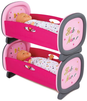 Smoby Baby Nurse Stapelbed 28x52x56 cm 220314