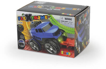 Smoby Flextreme Truck - Raceauto - Met Voor- En Achterlichten - Kunststof Blauw