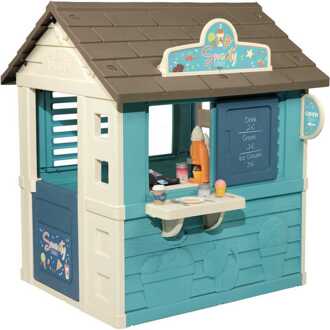 Smoby Lief Hoekhuis Blauw