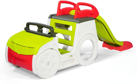 Smoby Speeltoestel Auto Junior 233 X 68 X 91 Cm Wit/groen