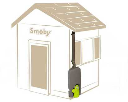 Smoby Waterreservoir En Gieter 130 X 20,5 Cm Bruin/groen