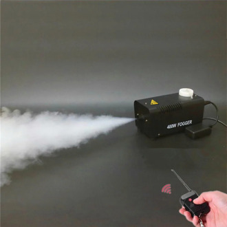 Smoke Machine/Mini Remote Fogger Ejector/Disco Home Party Stage Fog Machine/400W Smoke Thrower/Atomization Disinfection Machine