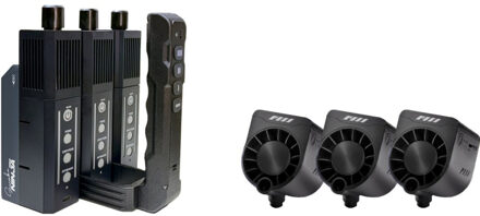 SmokeNINJA Pro Handheld Rookmachine Trident Kit