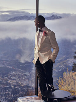 Smoking jacket Beige - 56