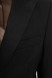 Smoking New York 100% Wol Zwart - 50