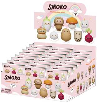 Smoko 3D Foam Bag Clips Serie 1 Display (24)