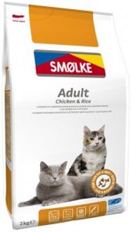 Smolke Cat Adult Kattenvoer - Kip/Rijst - 2 kg