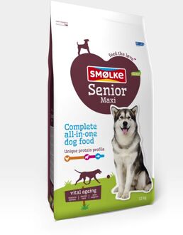 Smolke Senior Maxi - Kip - Hondenvoer - 12 kg
