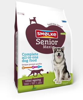 Smolke Senior Maxi - Rijst & Lam - Hondenvoer - 3 kg