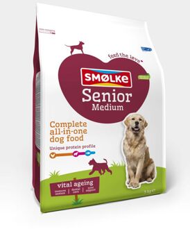 Smolke Senior Medium Brokken - Hondenvoer - 3 kg