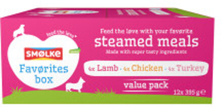 Smolke Smølke Verst Gestoomd - Hondenvoer - Lam - Kalkoen