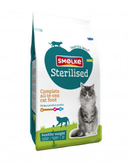 Smolke Sterilised - Kattenvoer - Kip - 10 kg