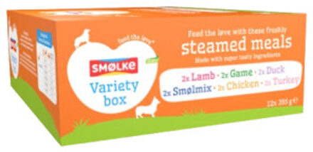 Smolke Variety Box Steamed Meals - Hondenvoer