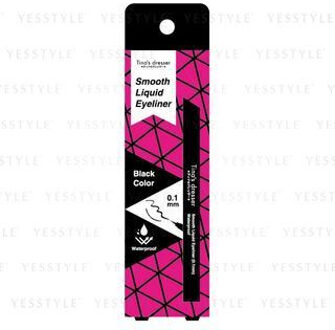 Smooth Liquid Eyeliner 0.1mm Black 1 pc