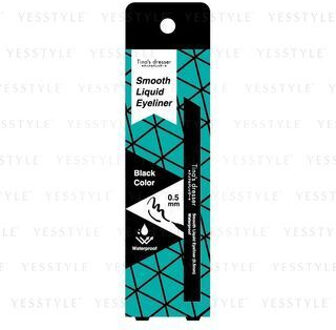 Smooth Liquid Eyeliner 0.5mm Black 1 pc