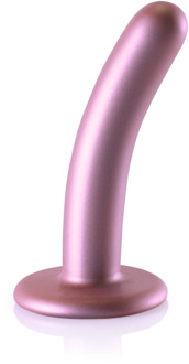 Smooth Silicone G-Spot Dildo - 5'' / 12 cm - Roségoud