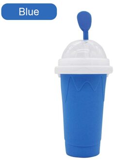Smoothies Cup Zelfgemaakte Milkshake Fles Slush En Schudden Maker Snelle Koeling Cup Ijs Magic Slushy Maker Blauw