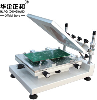 SMT Stencil Printer for SMT Production Line, SMD Manual Solder Paste Printer ZB3040H