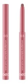 Smudging Lip & Cheek Multi Stick - 3 Colors #03 Rare Rose