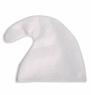 Smurfenmuts wit Wit - Transparant