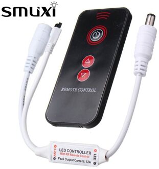 Smuxi DC 5-24V LED Dimmer Mini ALS Draadloze Afstandsbediening Modulator Voor Aquarium Aquarium LED Licht lamp 6A