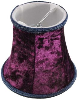 Smuxi Wandlamp Led Hanglamp Opknoping Lampenkap Moderne Lamp Shades Lint Lamp Cover Multicolor Voor Slaapkamer Woonkamer Paars