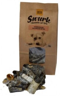Sn'urk zalmhuidbites hondensnack (50 g) Per stuk