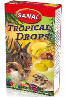 Snack Sanal tropical drops 45g