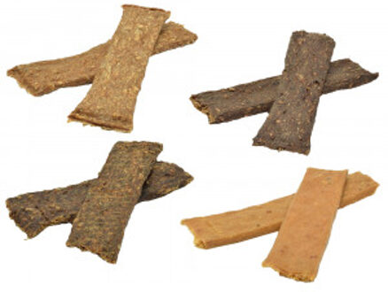 Snacks - Puur Vleesrepen voordeelpakket 4 x 200 g