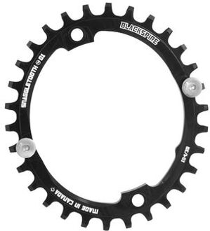Snaggletooth Narrow Wide Oval Chainring - one-size