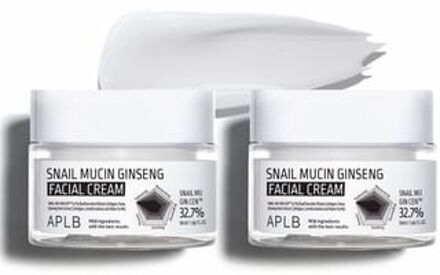 Snail Mucin Ginseng Facial Cream Set 2 pcs