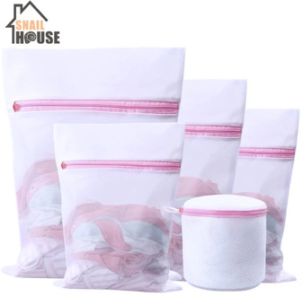 Snailhouse Clothes Washing Machine Laundry Bra Aid Lingerie Mesh Net Wash Bag Sweater Knitted Protection Bag Not Deformed Pouch
