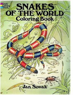 Snakes of the World Coloring Book