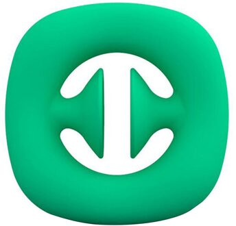 Snapperz 1Pc Zuignap Decompressie Grip Bal Workout Fitness Training Arm Power Handgrepen Strengthener Sporter Apparatuur Blauw