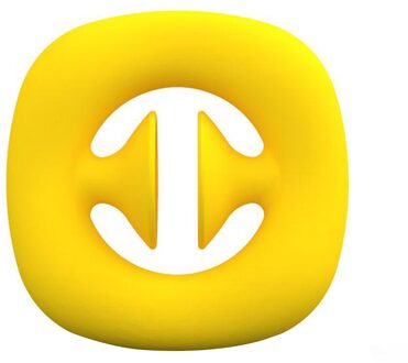 Snapperz 1Pc Zuignap Decompressie Grip Bal Workout Fitness Training Arm Power Handgrepen Strengthener Sporter Apparatuur Grijs