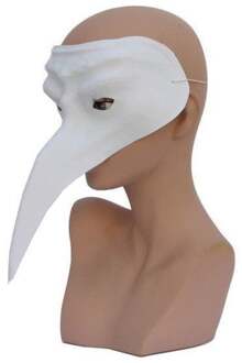 Snavelmasker - Wit - Plastic