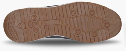 Sneaker boston pro antraciet/ grijs/ oranje - maat 43