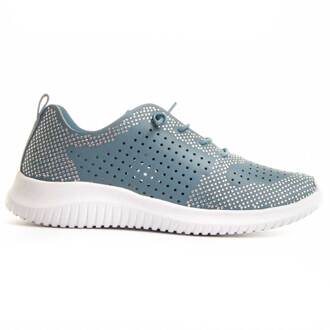Sneaker Drillsport In Blauw - maat EU 37