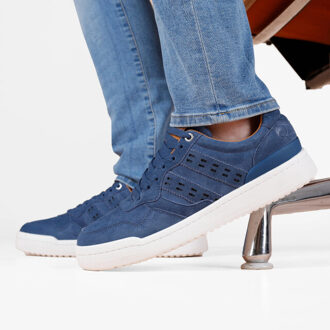 Sneaker elsloo denim Blauw - 45