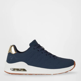 Sneaker haarle midden Blauw - 41
