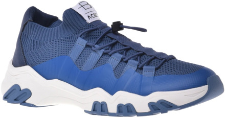 Sneaker in blue eco-leather Baldinini , Blue , Heren - 44 Eu,43 Eu,42 Eu,46 Eu,45 Eu,41 Eu,40 Eu,39 EU