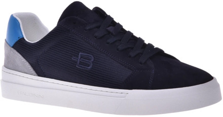 Sneaker in blue suede Baldinini , Blue , Heren - 39 Eu,46 Eu,41 Eu,41 1/2 Eu,43 Eu,45 Eu,44 Eu,42 Eu,40 EU