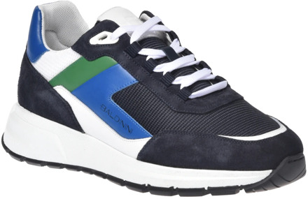 Sneaker in blue suede Baldinini , Blue , Heren - 42 1/2 Eu,39 Eu,41 1/2 Eu,41 Eu,46 Eu,43 Eu,45 Eu,43 1/2 Eu,44 Eu,40 EU