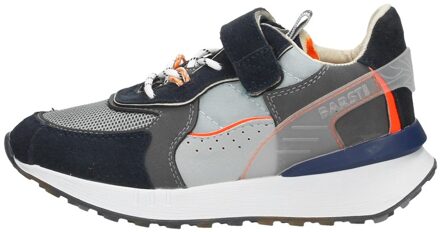 Sneaker Jongens Blauw/Oranje